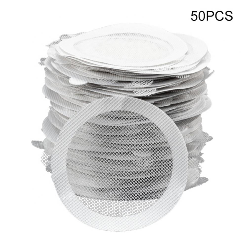 Stopper Waste Cleaning Paper Sink Strainer Hair Filter Drain Sticker Disposable 