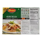 Shan Sindhi Biryani Recipe and Seasoning Mix 60g (Pack of 5)