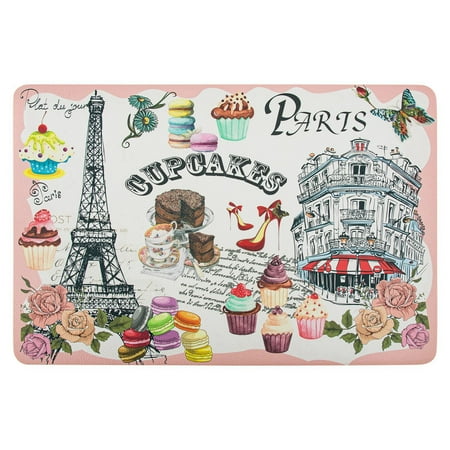 

RAY STAR Placemats Set of 4 Vinyl Washable Wipeable Place Mats-12inx18in Heat Resistant Waterproof Place Mat