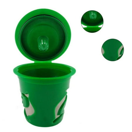 

JANDEL 3PCS Reusable K-Cup K Carafe Coffee Filter Pod Fits Keurig 2.0 or 1.0 Coffee No Cup Green