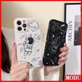 thumbnail image 2 of MODU Samsung Galaxy A03S A02S A10S A11 A12 A13 A20S A21S A22 A20 A30 A31 A32 A33 A42 A50 A50S A30S A51 A52 A53 A71 A72 A73 A73 2018 Moda Astronauta Mate Funda De Teléfono Suave, 2 of 3