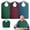style1, variant on Adult Bibs Washable Reusable Water Proof Clothing Protector with Eating Crumb Catcher Large  Adult Bibs for Men Women 31x22x18inch,3pcs