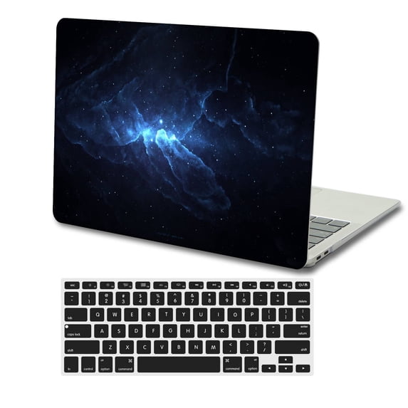 KSK KAISHEK Compatible with Old MacBook Pro 15" Case 2015 2014 2013 2012 Released Model A1398, Plastic Hard Shell + Black Keyboard Cover, Galaxy A 0012