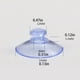 thumbnail image 4 of Billuyoard Juego de ventosa transparente para decoración de 20 piezas, piezas de repuesto para el hogar, , tanque de peces, herramientas de Type3, 4 of 6