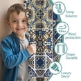 thumbnail image 3 of Blackout Kids Curtains,Boho Bohemia Flower Childrens Insulated Curtains Set Of 2,Bedroom Essentials,Toddler Room Decor 42"x54"(106x137cm), 3 of 4