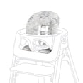 thumbnail image 1 of Set de cojines para bebés Stokke Steps, gris ondulado, cómodo accesorio para bebés, material suave, fácil de limpiar y repelente al agua, algodón lavable a máquina, 1 of 5