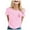Pink, variant on Cancer Awareness Shirts Women Pink Ribbon T-Shirts Cancer Fighter Heart Graphic Tee Short Sleeve Pink Ribbons Tee Tops (Hot Pink,L