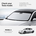 thumbnail image 2 of Protector Solar para Parabrisas Spigen CryoShade para Tesla Model S, 2 of 7
