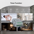 thumbnail image 4 of APP Control Light Breaker Module, Smart Light Switch Breaker Module 1 Way Voice Control AC90-250V with Bracket for Household Appliances, 4 of 7