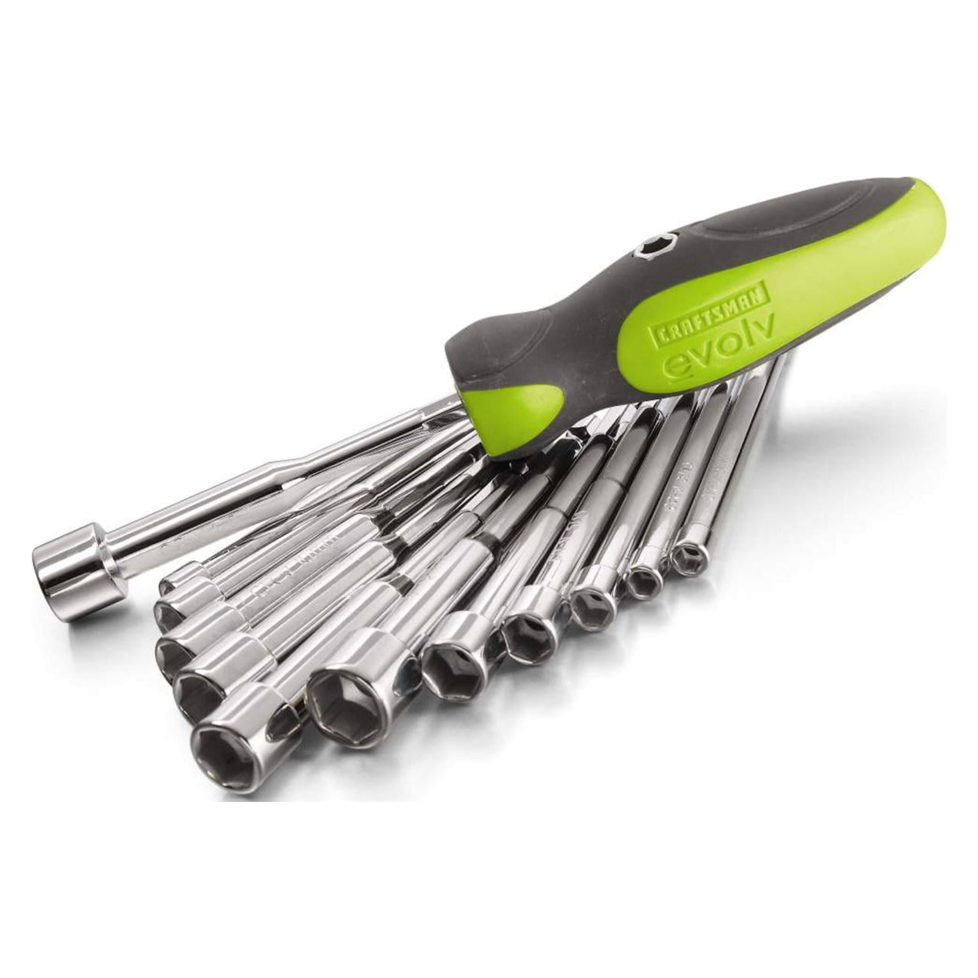 Craftsman Evolv 13 Piece Quick Fit Nut Driver Set with Case 9 14064