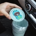 thumbnail image 3 of Mini Car Trash Can, Car Trash Can With Lid Car Storage Box Mini Car Trash Can Portable Cartoon Design For Auto Home Office, 3 of 5