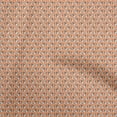 thumbnail image 1 of oneOone Polyester Spandex Orange Fabric Animal Sewing Craft Projects Fabric Prints By Yard 56 Inch Wide, 1 of 5