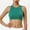 Green, variant on Sports Bras,Bras for Women Women's 1 Piece Crop Tank Tops Ribbed Seamless Workout Sleeveless Shirts Racerback Crop Tops Bralettes for Women,Wireless Bra,Seamless Bras Black S