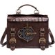 thumbnail image 1 of Bolso de cuero Retro maletín Steampunk bandolera bolso de hombro para mujer Lolita gótico disfraz accesorio, 1 of 3