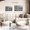 thumbnail image 4 of Elephant Stock Cloudy Day San Diego Wall Art - Horizontal Canvas Wall Art - Living Room Wall Decor - City Canvas - Black And Gray Decor - 36" x 24", 4 of 8