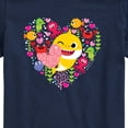 thumbnail image 3 of Baby Shark - Sea Creature Heart - Toddler Boys Short Sleeve Graphic T-Shirt, 3 of 6
