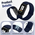thumbnail image 3 of Vodtian Elastic Bands Compatible with Xiaomi Smart Watch 9 Active, Solo Loop Replacement Straps for Redmi Watch 3 for Women Men, 3 of 7