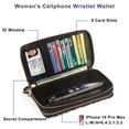 thumbnail image 3 of Duryarhall Large Travel Clutch Purse RFID Blocking Cellphone Wristlet Wallet For Women, 3 of 5