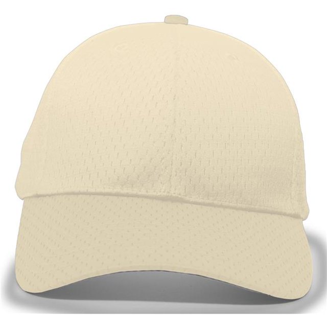 Pacific Headwear 805M.023.OS Coolport Mesh Hook & Loop Adjustable Cap, Vegas Gold - One Size