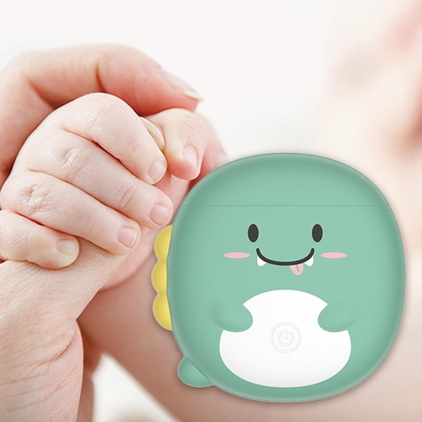 Cortaúñas eléctrico, de uñas automático, de uñas multifunción, tijeras, carga USB para , herramienta de manicura para ancianos , Verde Macarena Cortaúñas automático