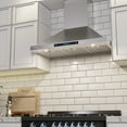 thumbnail image 2 of IKTCH Hotte de Cuisine Murale 30 Po. 900 CFM Convertible Sans Conduit en Acier Inoxydable, 2 of 6