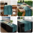 thumbnail image 6 of Abstract Turquoise Gold Table Runner 70 Inches Long, Modern Minimalist Art Kitchen Coffee Dining Table Decoration for Home Party Birthday Wedding Home Decor 13x70 Inches, 6 of 8