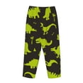 thumbnail image 5 of Bingfone Pajamas For Women,Cute Cartoon Dinosaurs Pajama Pants With Pockets-X-Large, 5 of 9