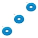 thumbnail image 4 of Methold Pet Chew Toy Training Squeak Ring Ball TPR Molar Sound Interactivo Juego Juguete, Azul 1, L azul eléctrico L 3piezas, 4 of 6