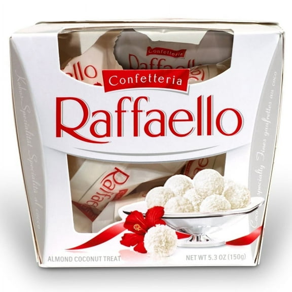 Ferrero Raffaello Almond Coconut Candy5.3oz Pack of 2