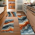 thumbnail image 2 of Non Slip Kitchen Rugs Sets of 3 Washable Kitchen Mats for Floor, Kitchen Runner Rug Soft Thick Floor Mat Set Kitchen Carpet Rugs for Hallway, Laundry, Entryway, 2 of 12