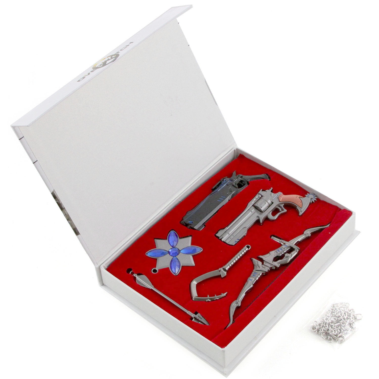 Weapon - Overwatch Necklace & Keychain 6 pc. Pendant