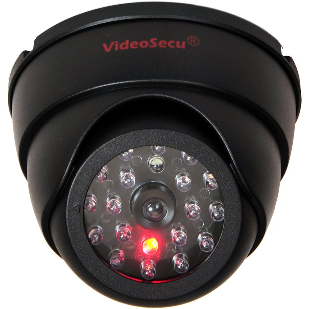 VideoSecu Dummy Security Camera Dome Fake Infrared IR LED Flashing