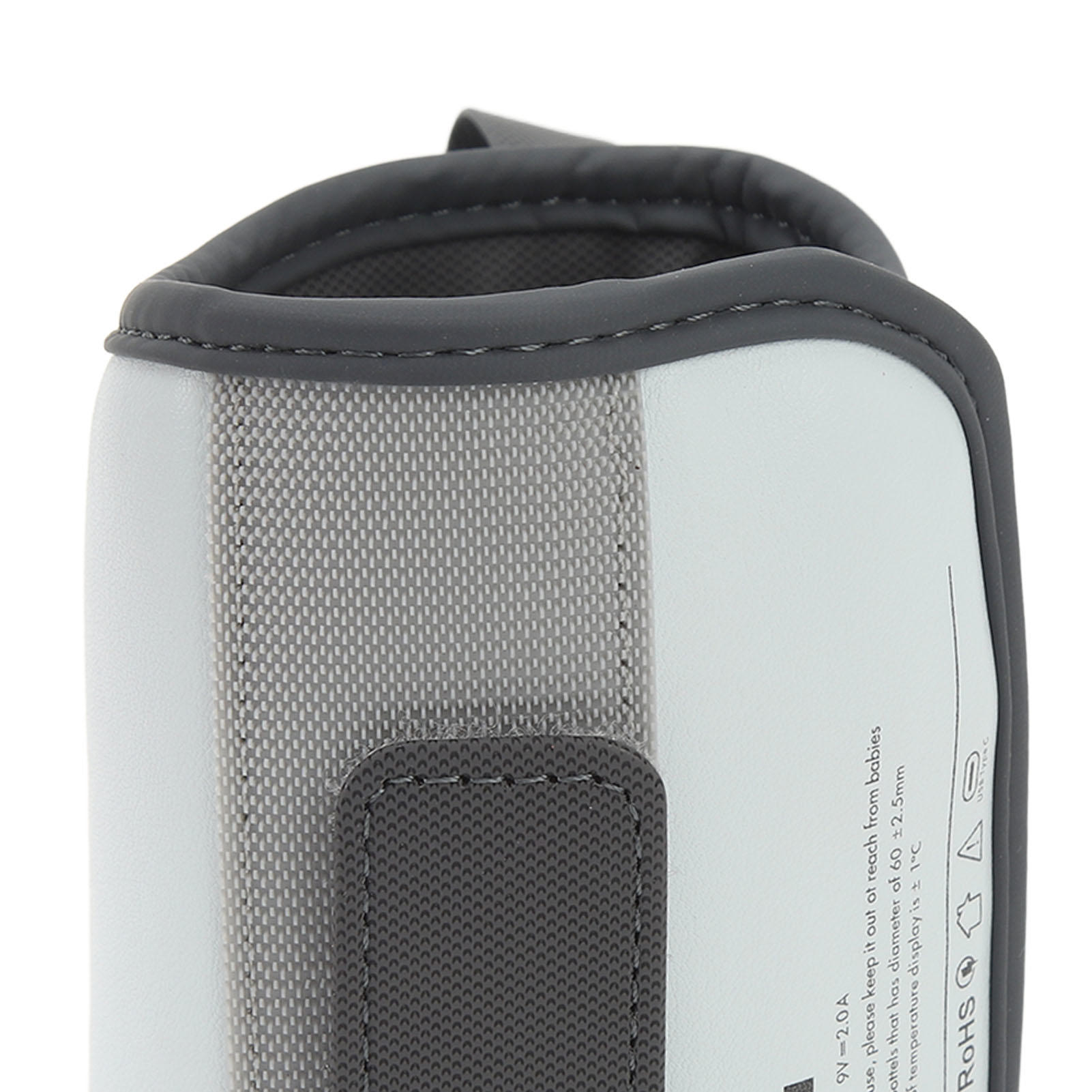LAZIOEGR 5‑Temp USB‑Powered Portable Baby Bottle Warmer with LCD Display, 24‑Hour Heat Retention, 38‑52°C Settings