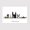 Ciudad Juarez Skyline, variant on Indianapolis Skyline Map Canvas Decor – Sophisticated Geography Wall Art for Bedroom – 8x12 inch