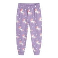 thumbnail image 3 of FEDPOP Girls Pajamas Set Unicorn Pjs Sleepwear Kids Jammies Size 7T, 3 of 9