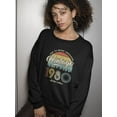 thumbnail image 2 of Awesome Vintage 1980's Sweatshirt Women -Image by Shutterstock, Female Large, 2 of 4