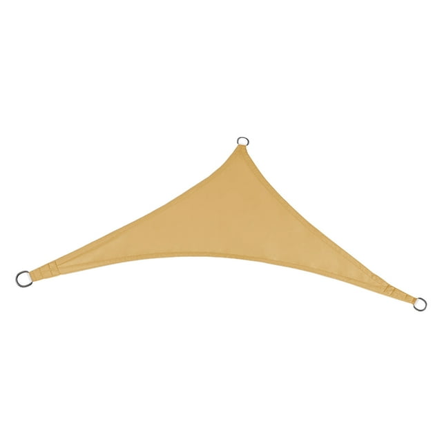 Triangle Auvent Pare-Soleil - 95 % de Rayons du Soleil, Polyester Haute Densité, Imperméable, pour Patio/jardin/activités Extérieures