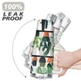 thumbnail image 6 of 40oz Watercolor Cactus Succulents Stainless Steel Flip Straw Tumbler Spill Proof Travel Cup Double Wall Vacuum Insulated Coffee Mug with Top Handle, 6 of 6