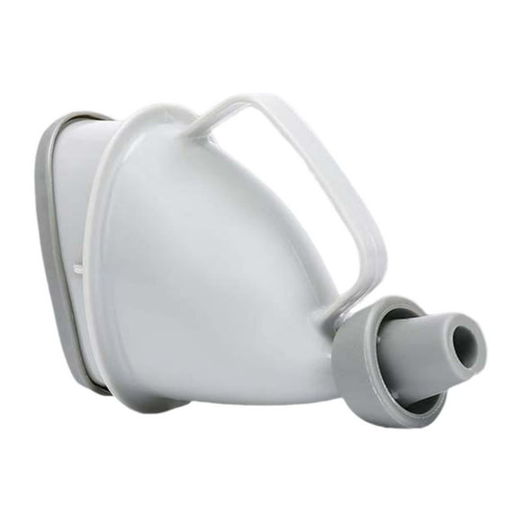 Herramienta de emergencia para orinar al aire libre, botella para orinar de viaje, diseño de embudo, dispositivo urinario fácil de limpiar, embudo