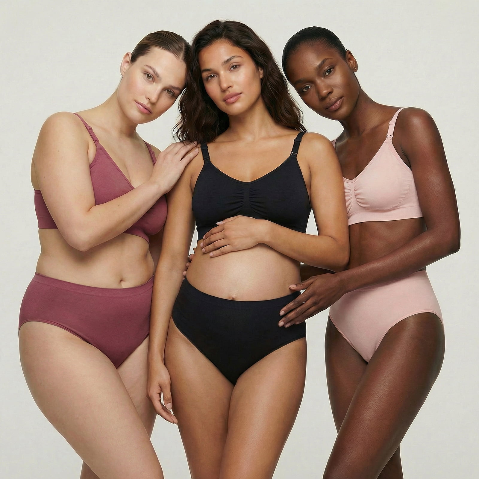 Under Control Seamless Maternity & Nursing Bra, 4-Pack S Size