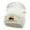 White, variant on Yellowstone Bison Embroidered Long Knitted Beanie - Olive OSFM