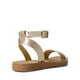 thumbnail image 4 of Sandalia DREAM PAIRS ELENA-5 para Mujer Dorada con Tira al Tobillo y Suela Plana 9, 4 of 8