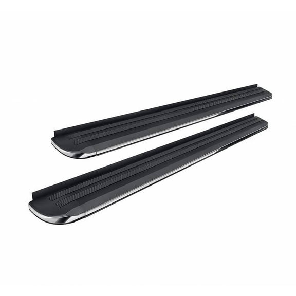 Black Horse EXCEED Running Boards Black Compatible with 2022-2025 Nissan Pathfinder|2022-2024 Infiniti QX60-EX-NI370