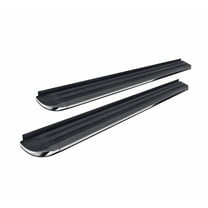 Black Horse EXCEED Running Boards Black Compatible with 2022-2025 Nissan Pathfinder|2022-2024 Infiniti QX60-EX-NI370