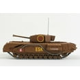 thumbnail image 4 of Churchill Mk.III Tank "ESK Squadron HQ, C Squadron" (1943) British Royal Army "Military Legends" 1/50 Diecast Model by Corgi, 4 of 6