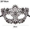 thumbnail image 2 of Máscara de mascarada para mujer, accesorio de disfraces de barra de máscara de fiesta de noche de fiesta, máscaras retro MFZFUKR BST3009923-5, 2 of 5