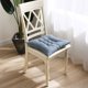 thumbnail image 5 of 1 Pcs Solid Color Frosted Chair Cushion, Dining Chair Cushion Office Student And Winter Seat Cushion Non Fading, 5 of 9