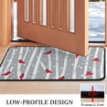 thumbnail image 3 of Gray Christmas Cardinal Bird Pattern Door Rugs,Washable Non Slip Door Mats Indoor,Decorative Door Mats,Entry Mat Indoor for Entrance,Bedroom,Kitchen,Bathroom,30"x17", 3 of 6