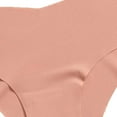 thumbnail image 4 of VONCOS Womens Seamless Cotton Panties - No Show & No VPL Cheeky Underwear, Breathable Everyday Comfort, Pink,Size M, 4 of 5