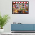 thumbnail image 3 of Cuadros Decorativos Pintura de diamantes 5D tienda de dulces DIY Kit de taladro redondo completo decoración del hogar de diamantes de imitación Ehuebsd Nuevos Originales, 3 of 8